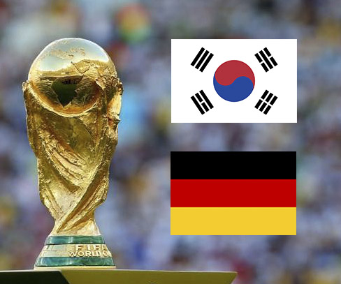 Южная Корея - Германия: смотреть онлайн-трансляцию матча