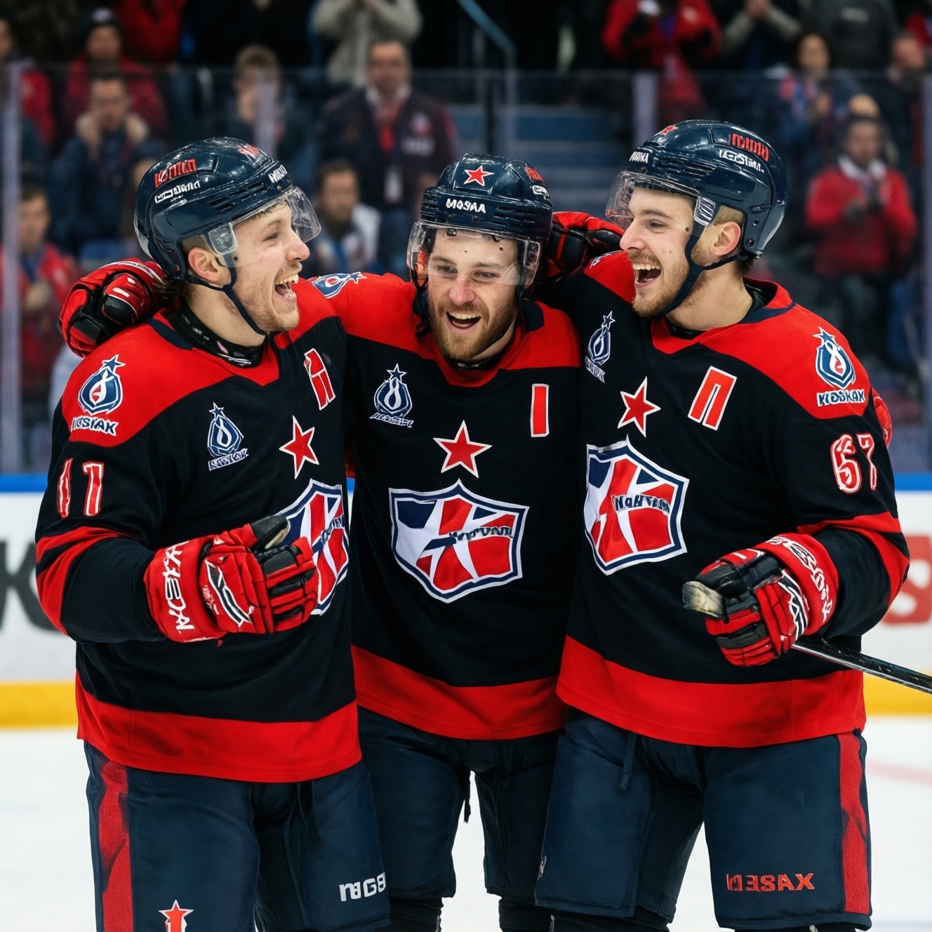 Спартак победил ЦСКА в московском дерби регулярного чемпионата КХЛ